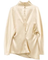 KHAITE - Blouse Harlow À Ourlet Asymétrique - Lyst