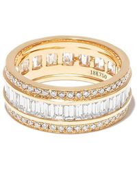 Anita Ko - 18kt Yellow Gold Diamond Eternity Ring - Lyst