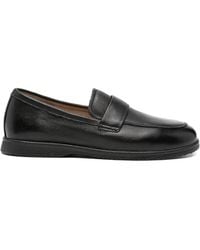 SERGIO MORETTI FIRENZE - Grained Leather Loafers - Lyst