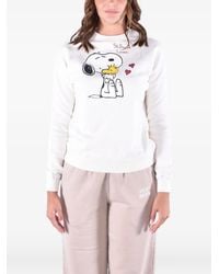 MC2 Saint Barth - Stardust Snoopy Print Sweatshirt - Lyst