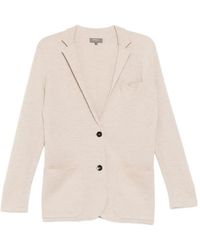 N.Peal Cashmere - Notched Lapel Single-Breasted Blazer - Lyst