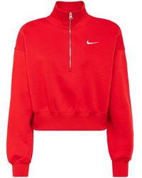 Nike - Sweatshirt mit Stehkragen - Lyst