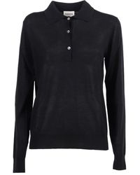 P.A.R.O.S.H. - Long-Sleeve Polo Top - Lyst