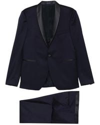 Tagliatore - Shawl Collar Single-Breasted Suit - Lyst