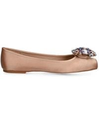 Jeffrey Campbell - Ornate Crystal-Embellished Square-Toe Ballet Flats - Lyst