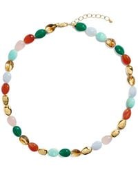 Monica Vinader - Rio Bead-Embellished Necklace - Lyst