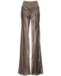 Rick Owens - Bias Wide Leg Trousers - Lyst