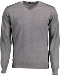 Harmont & Blaine - V-Neck Sweater - Lyst