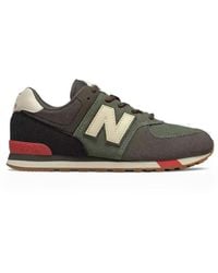 New Balance - 574 Lace-Up Sneakers - Lyst