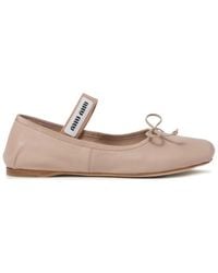 Miu Miu - Ballerina Shoes - Lyst