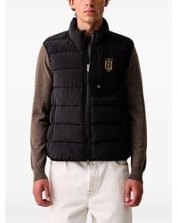 Aeronautica Militare - Quilted Logo-Patch Gilet - Lyst