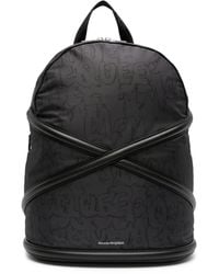 McQueen - Zaino Con Stampa Logo - Lyst