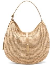 Polo Ralph Lauren - Large Polo Id Woven Shoulder Bag - Lyst