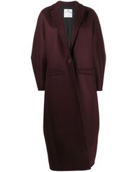 Courreges - Prism Long Single-breasted Coat - Lyst