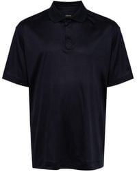 Zegna - Short-sleeve Cotton Polo Shirt - Lyst