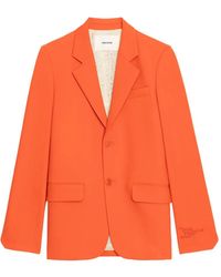Zadig & Voltaire - Blazer Vanille - Lyst