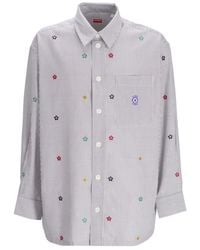 KENZO - Camisa Con Estampado Floral - Lyst