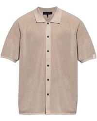 Rag & Bone - Short-sleeved Bouclé Shirt - Lyst