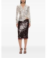 Christopher Esber - Opaline Sequin-Embellished Shirt - Lyst