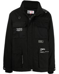Aape By A Bathing Ape - Jacke Mit Logo-Print - Lyst