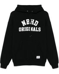 Neighborhood - Felpa Basic Ls Con Cappuccio - Lyst