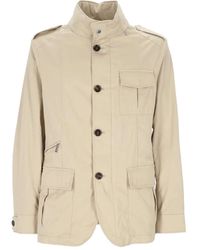 Moorer - Button-Fastening Flap-Pocket Jacket - Lyst