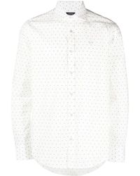 Paul & Shark - Polka-dot Print Cotton Shirt - Lyst