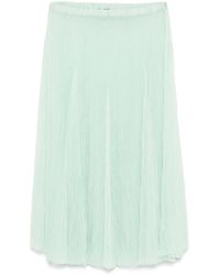 Fabiana Filippi - Tulle Midi Skirt - Lyst