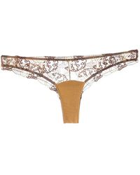 IHUOMA - Divine Feminine Embroidery Briefs - Lyst