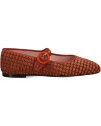 Pretty Ballerinas - Georgia Buckle-Detail Ballet Flats - Lyst