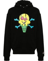 ICECREAM - Cones & Bones Cotton Hoodie - Lyst