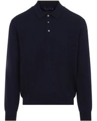 Ralph Lauren - Cashmere Polo Sweater - Lyst
