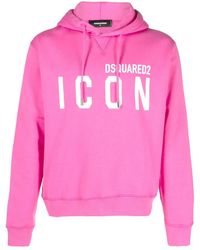 DSquared² - Sudadera Con Capucha Y Motivo Icon - Lyst