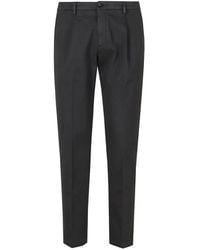 Briglia 1949 - Tiberio Pleated Cotton Trousers - Lyst