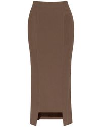 By Malene Birger - Jupe Mi-Longue Merine À Design Nervuré - Lyst