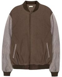 XLIM - Ep.8 02 Distressed Panelled Bomber Jacket - Lyst