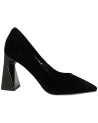 Linda Baumann - Pointed-Toe Sculptural-Heel Pumps - Lyst