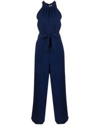 P.A.R.O.S.H. - Sleeveless Wide-Leg Jumpsuit - Lyst