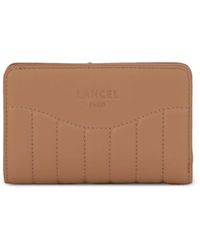 Lancel - Logo-debossed Leather Purse - Lyst