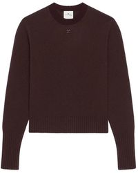 Courreges - Pull À Patch Logo - Lyst
