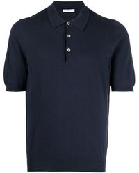 Boglioli - Button-placket Detail Polo Shirt - Lyst