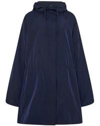 Another Tomorrow - Sudadera Plegable Con Capucha - Lyst