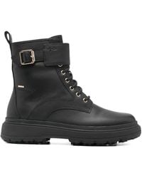 Geox - Lamidie + Grip Abx Buckle Lace-Up Boots - Lyst