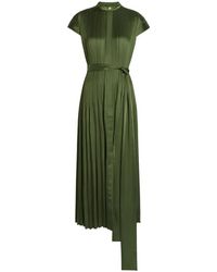 JOSEPH - Vestido Midi Con Cinturón - Lyst