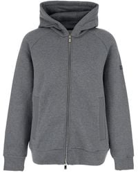 Tatras - Logo-Patch Zip-Fastening Hoodie - Lyst