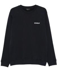 Dondup - Crew Neck Logo-Print Sweatshirt - Lyst
