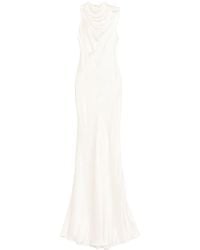 Michelle Mason - Ruffle Bias Gown - Lyst