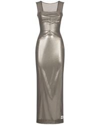 Dolce & Gabbana - Kim Metallic-finish Dress - Lyst