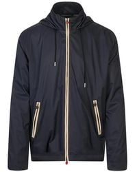 Kiton - Drawstring Hooded Jacket - Lyst
