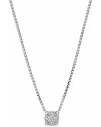 David Yurman - Sterling Silver Petite Chatelaine Diamond Necklace - Lyst